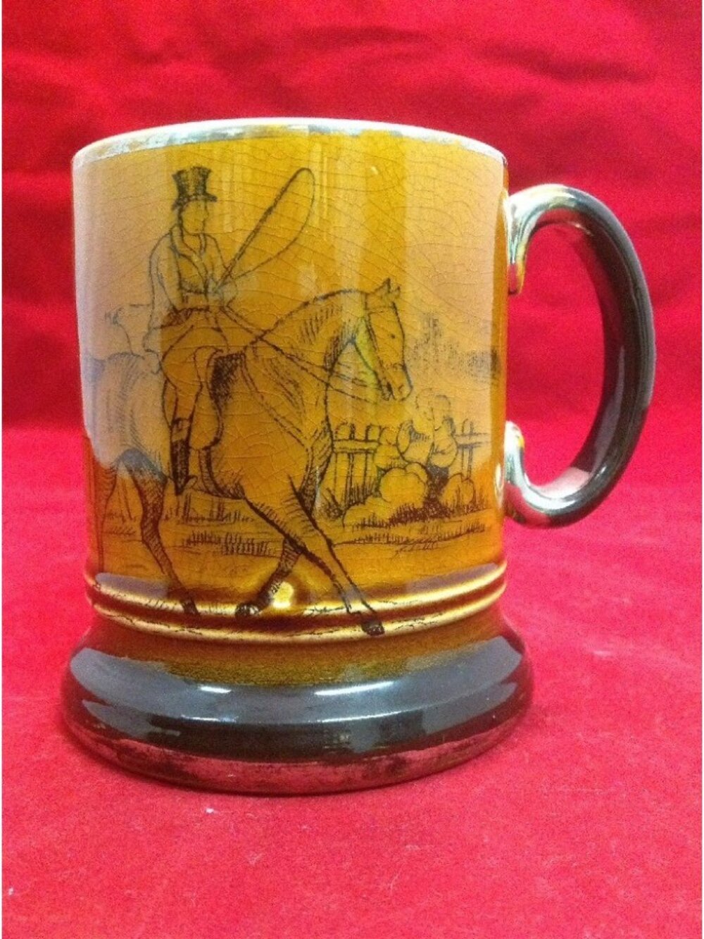 Vintage Arthur Wood Ye Olde Coaching And Hunting Days Beer Mug Y2 AM